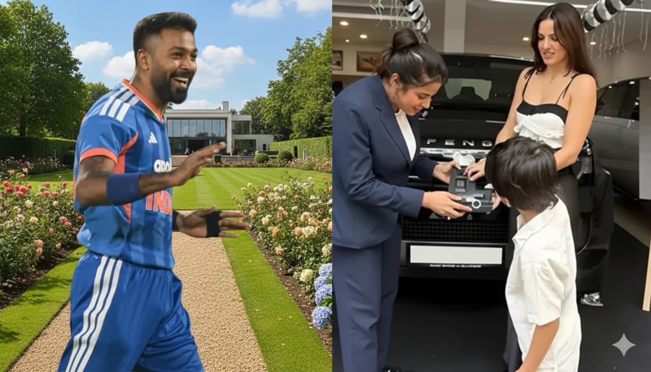 Hardik Pandya Luxury Car Gift Surprises Ex-Wife and Son | CricLegacy
