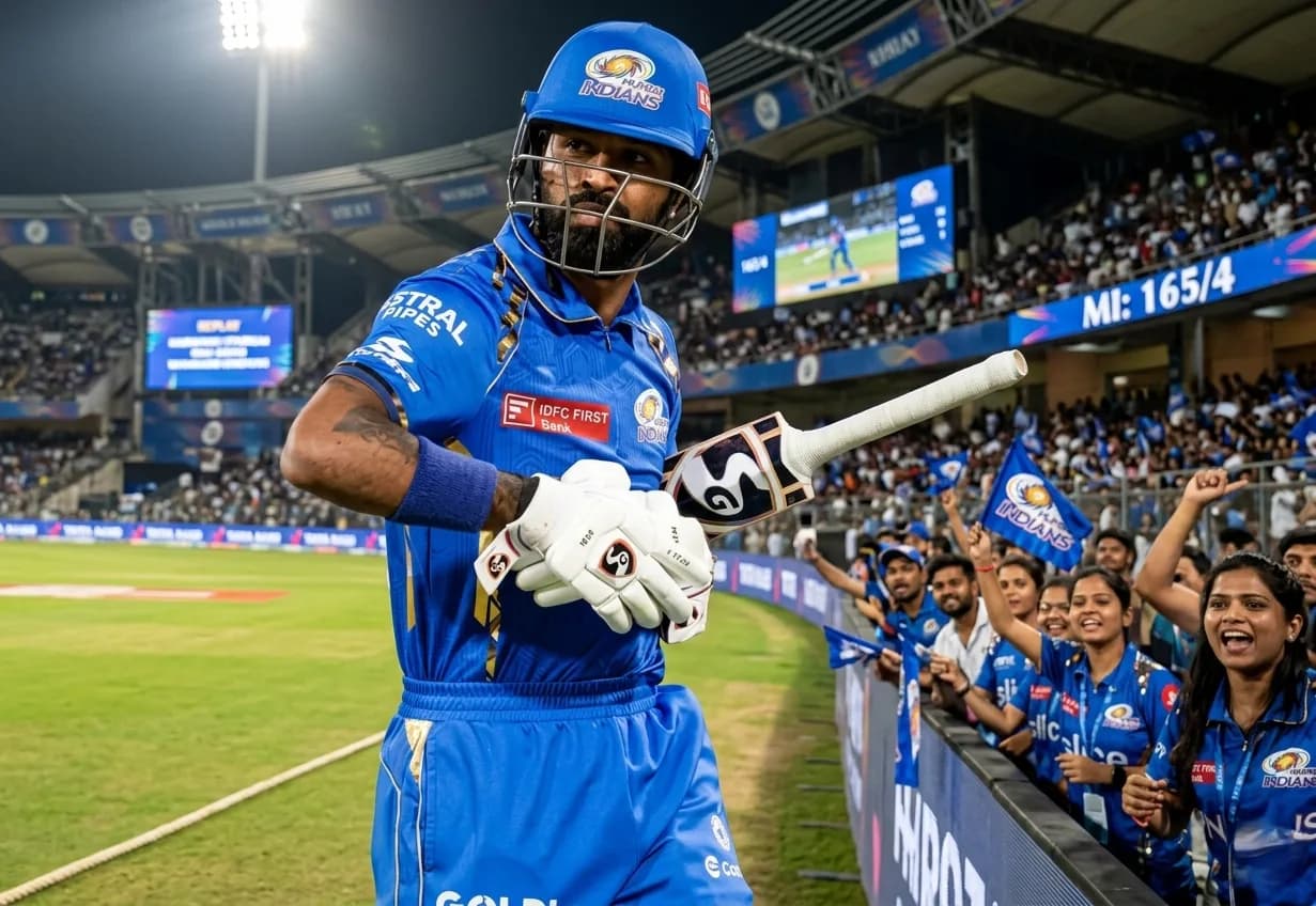 Hardik Pandya Ruled Out Reason for MI vs DC IPL 2026