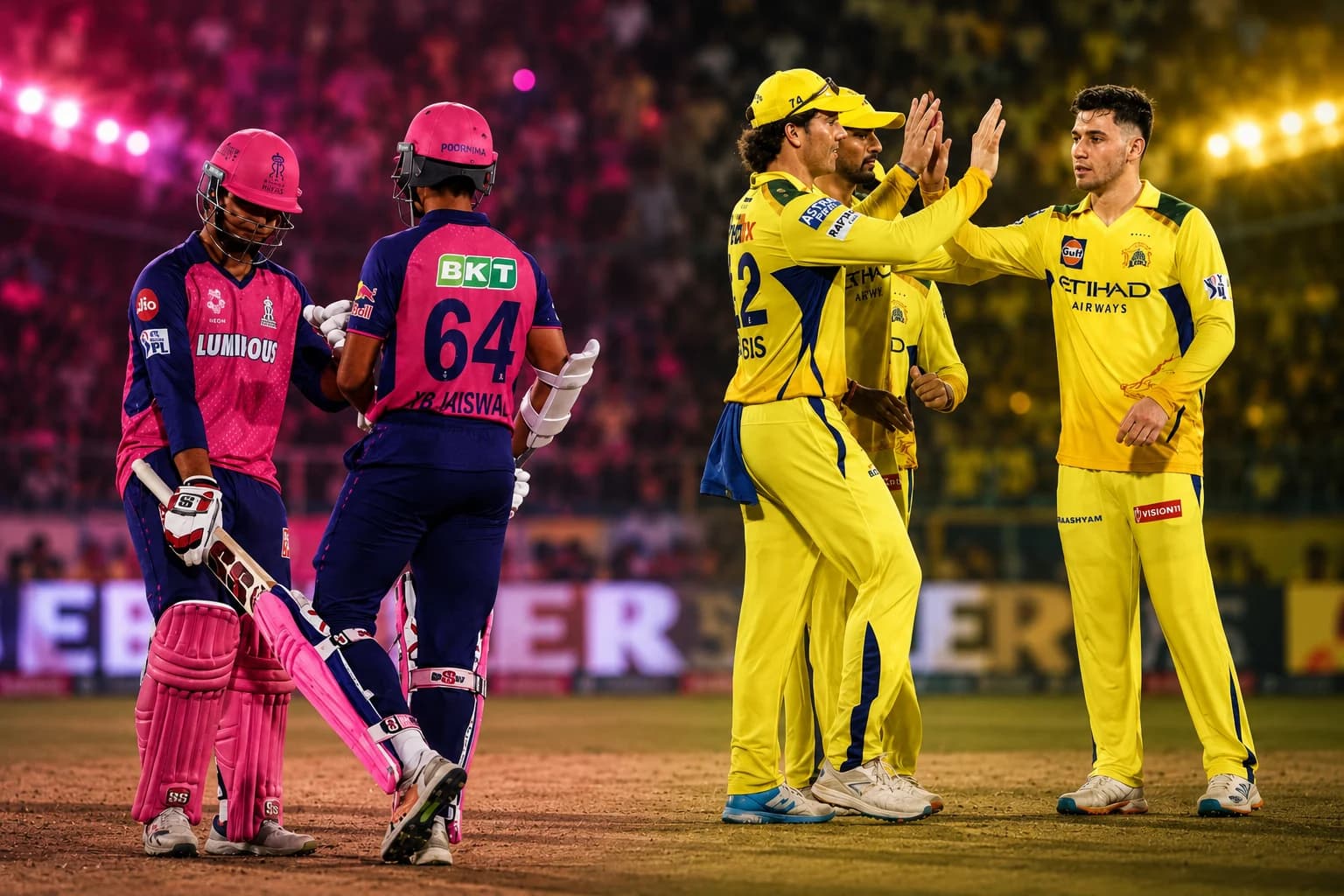 IPL 2026 Playoff Race: CSK, RR Cross 80% Qualification Chance