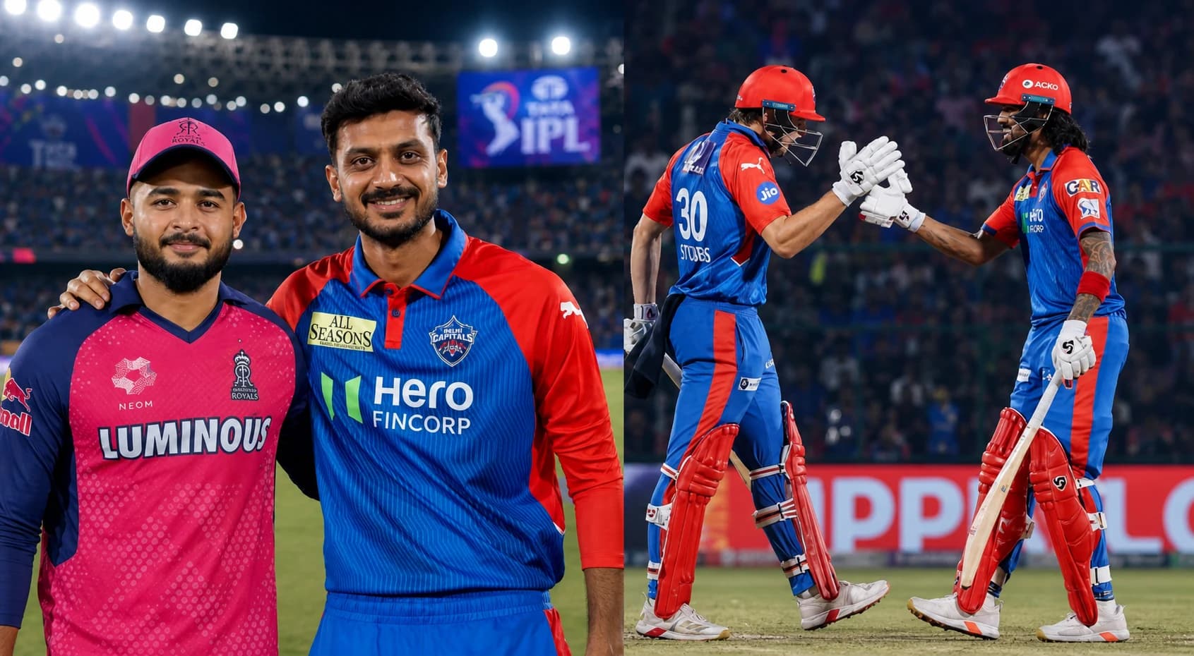 RR vs DC Head to Head IPL 2026: Stats, Records & Top Performers