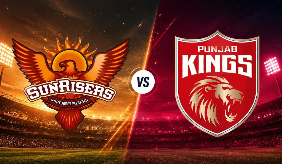 SRH vs PBKS Head-to-Head IPL 2026: Stats & Records