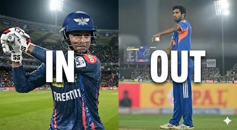 India ODI Squad Update: Washington Sundar Ruled Out of ODI Series, Ayush Badoni Called Up | CricLegacy