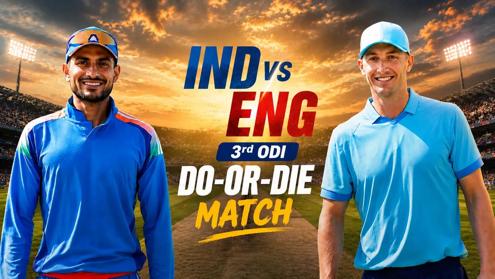 IND vs ENG 3rd ODI 2026: Lord's Series Decider, Playing XI, Pitch Report & Jacob Bethell Dropped?