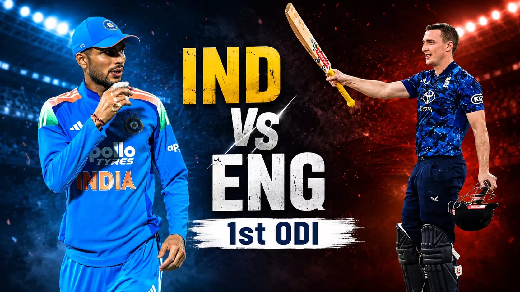 India vs England 1st ODI: Shubman Gill Eyes Strong Batting Line-Up at Edgbaston