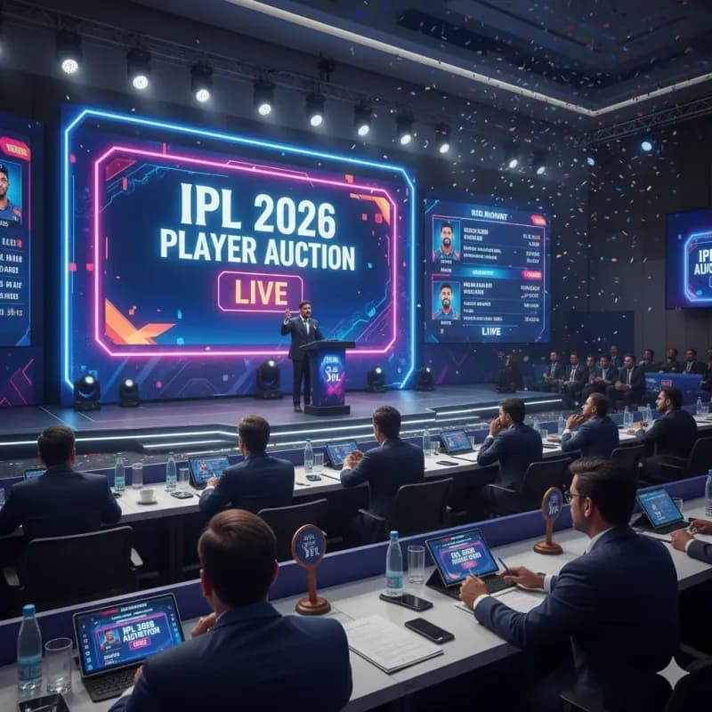 IPL 2026 Player Auction: Date, Venue, Budget Breakdown & Key Details | CricLegacy