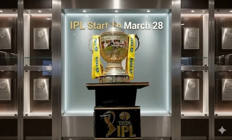 IPL 2026 Schedule: Tournament to Start on March 28, Fixtures in Two Phases