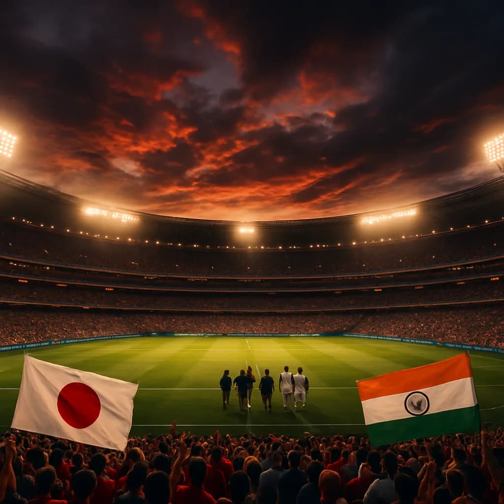 Japan Face India Today in a Historic First Cricket Clash