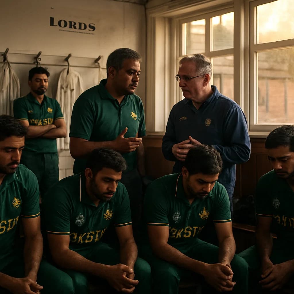Pakistan Sack Head Coach: Mid-Series Overhaul After England Defeat