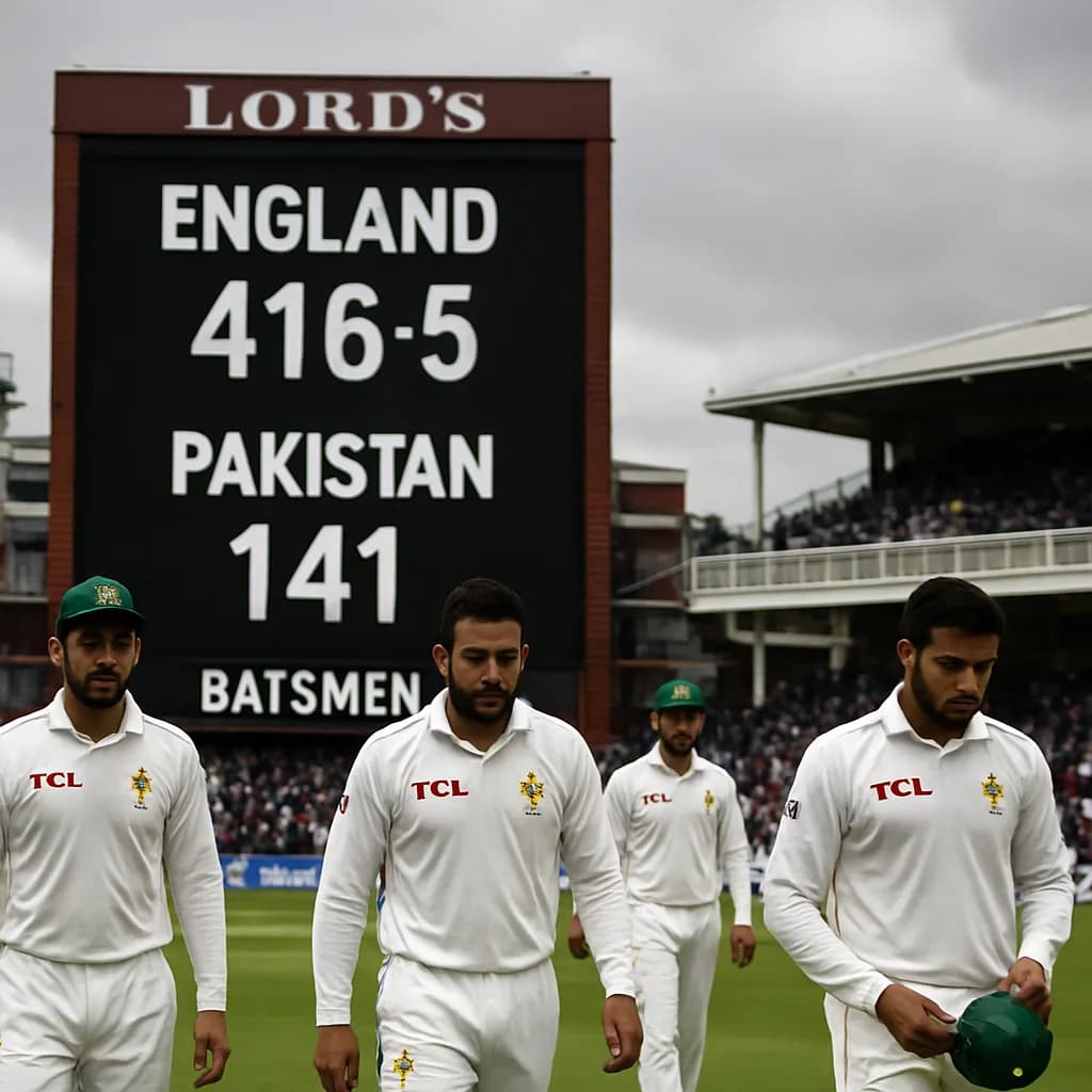 Pakistan Sacks Head Coach After England Test Series Collapse