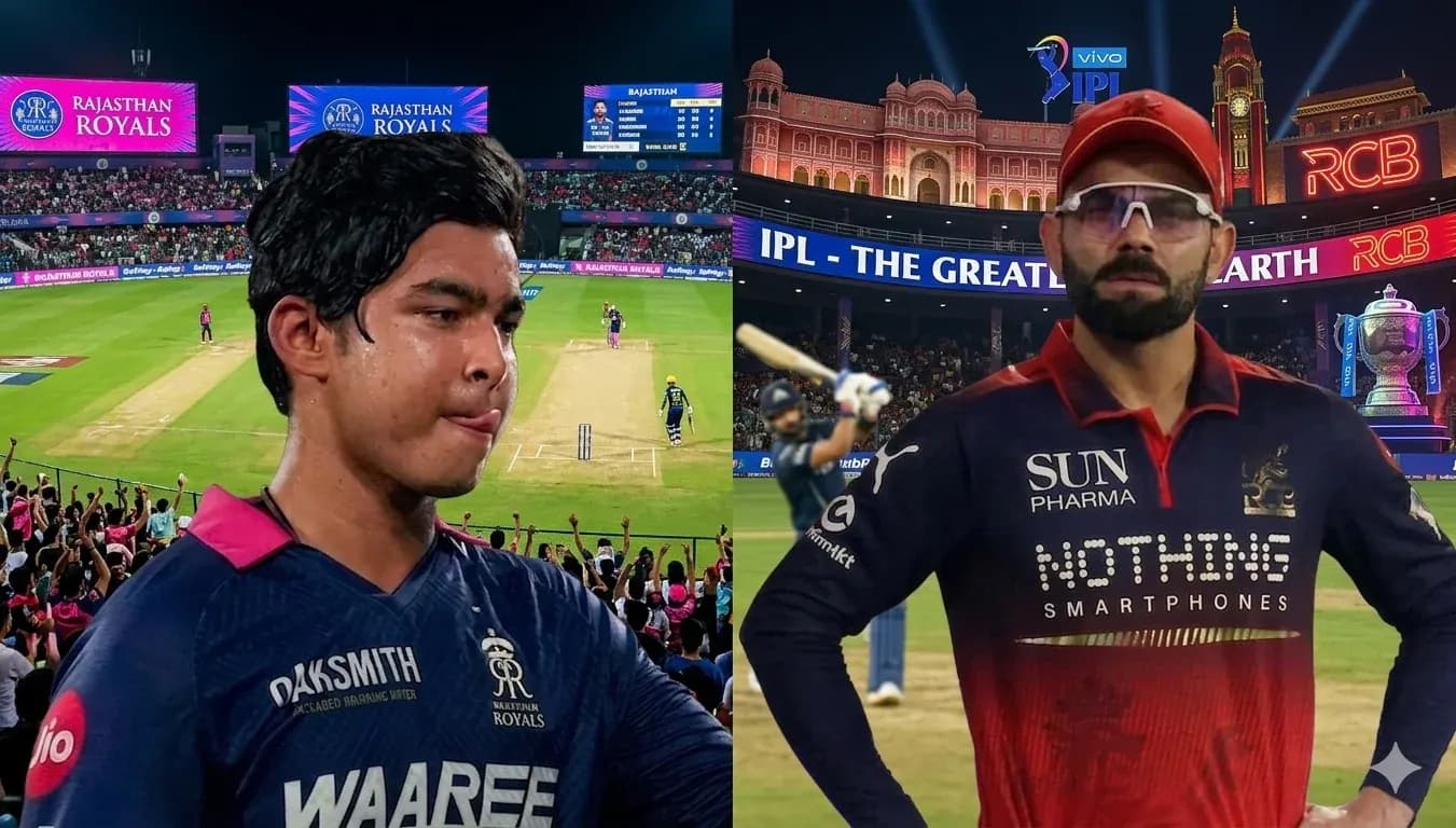 Virat Kohli Gesture Wins Hearts After Sooryavanshi Knock
