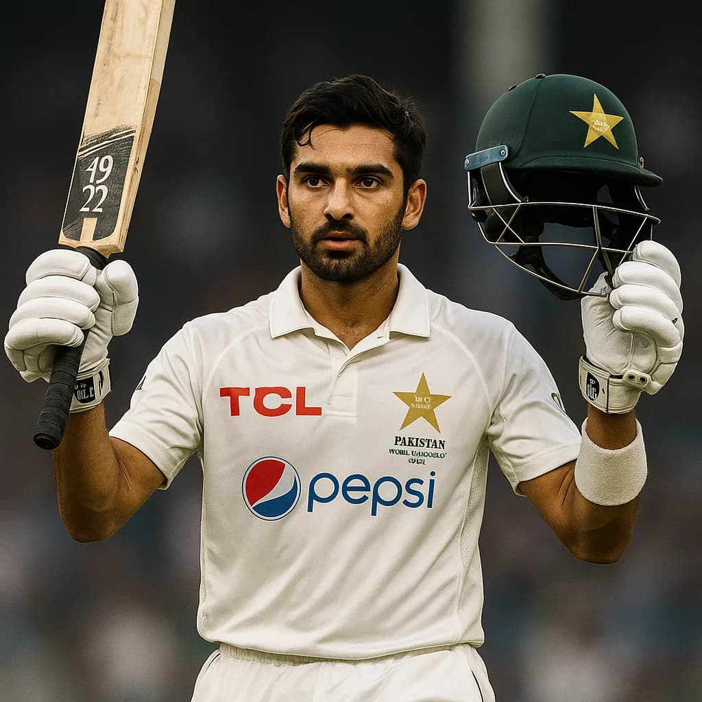 WI vs PAK, Abdullah Shafique Test Century Powers Pakistan in Dominant Batting Display