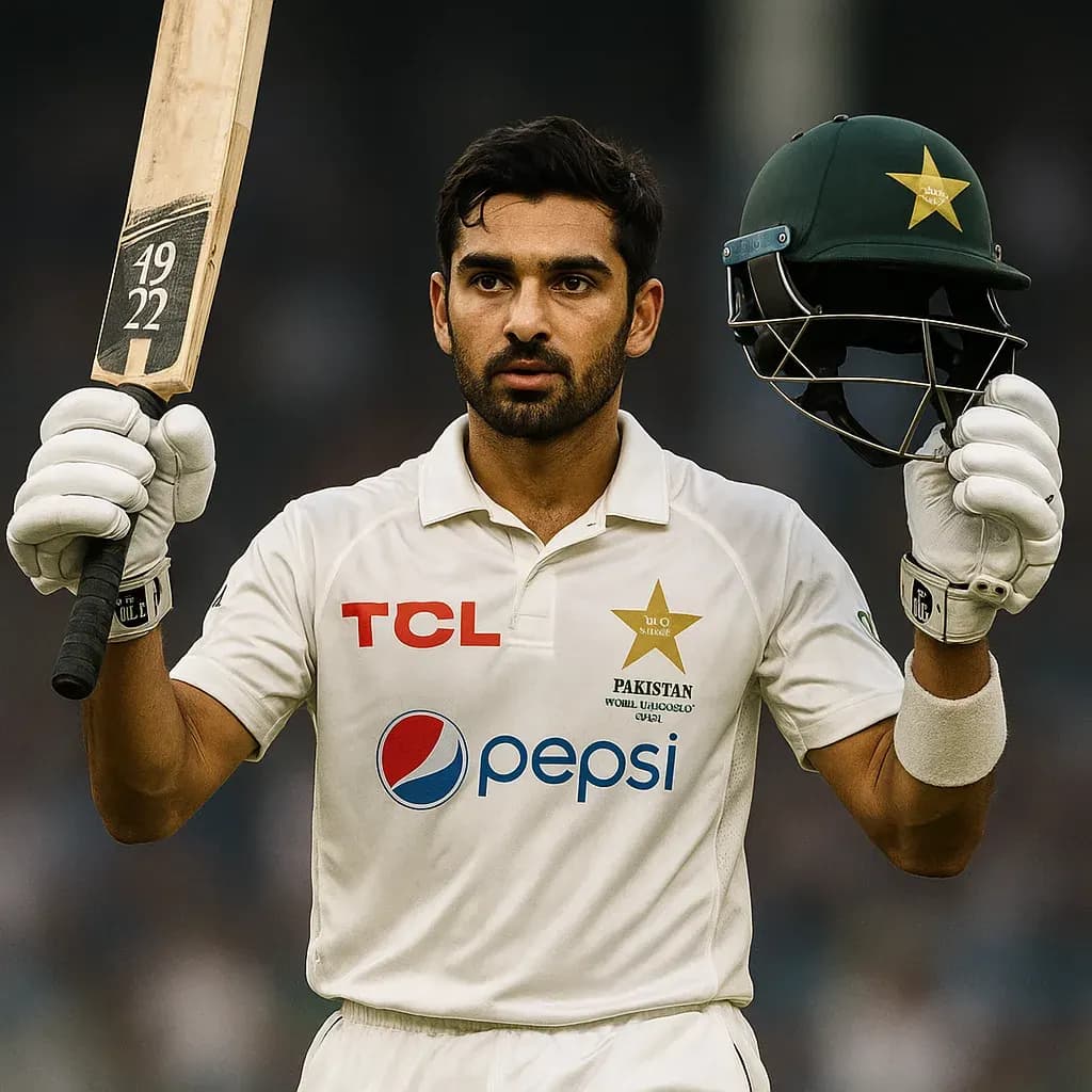 WI vs PAK, Abdullah Shafique Test Century Powers Pakistan in Dominant Batting Display