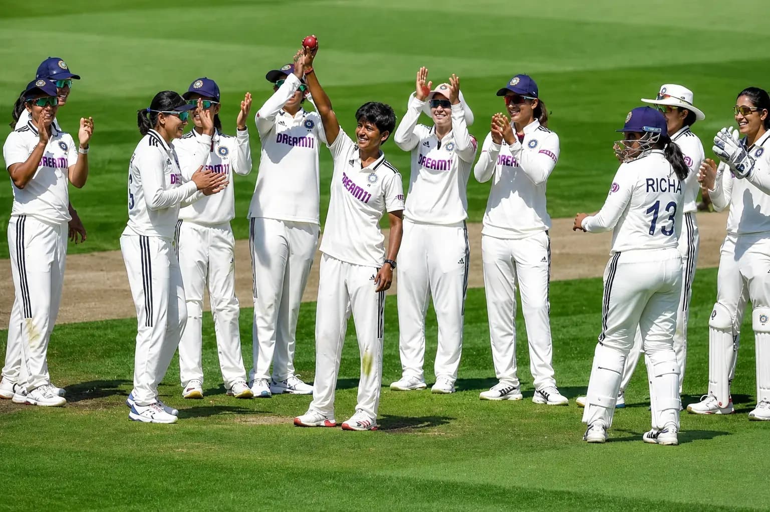 India Women Lord's Test Win: Team India Creates History in First-Ever Women's Test at Lord's