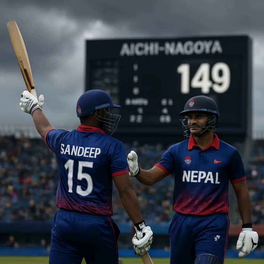 Nepal Loses Toss Against Japan in Asian Games Cric: Rain, Recovery, and What Came Next