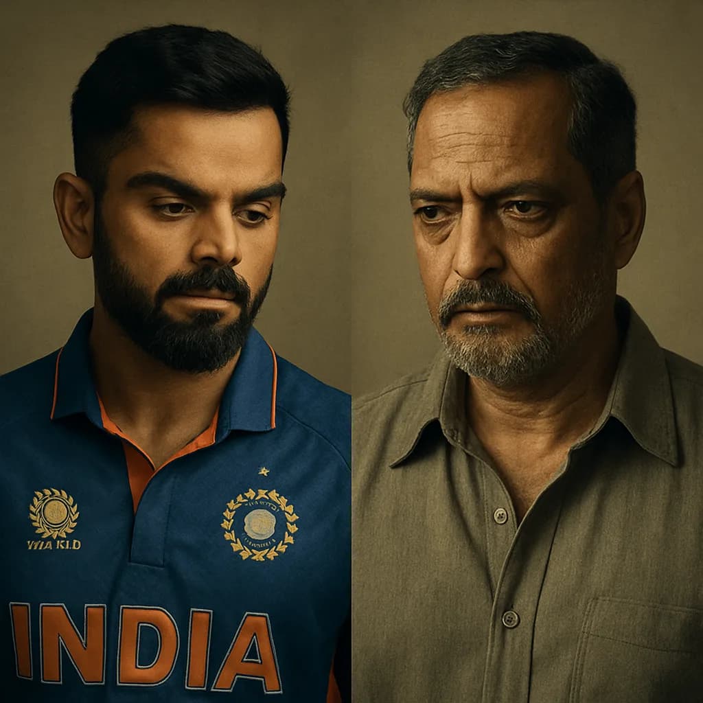 Virat Kohli remembers Nana Patekar; fans revisit actor's love for cricketer