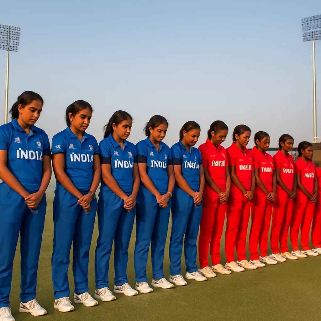 Why are India, Zimbabwe players wearing black armbands during 1st Women’s T20I?