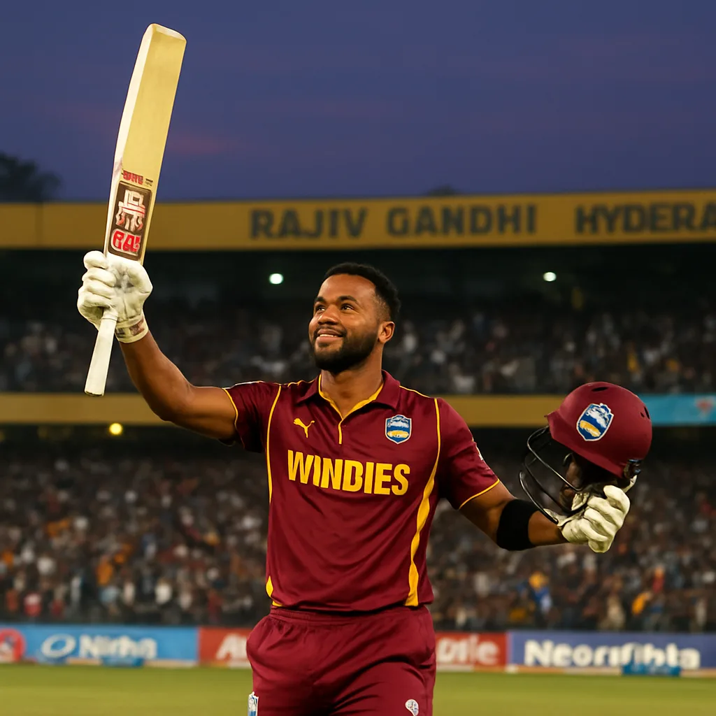 India vs. West Indies 4th T20I: Shai Hope stars as WI remain alive in the series