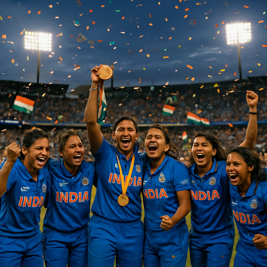 Indian Women’s Cricket Team Wins First Asian Games Gold in Aichi